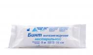 Бинт Віола марлевий медичний нестерильний 5м х 10см