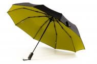 Зонт KRAGO с двойным куполом желтый черно-желтый