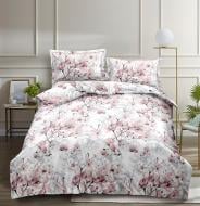 Комплект постельного белья Kioto семейный белый с рисунком La Nuit