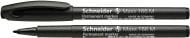 Набор перманентных маркеров Schneider Maxx 166 1 мм 10 шт. черный S116601