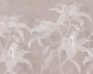 Фотообои De-Cors Цветы сепия 70208 265x300 см 7,9 кв.м