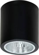 ВИТРИНА! Светильник точечный Luminex Downlight round 60 Вт E27 черный 7239