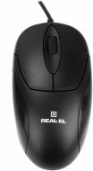 Мышь REAL-EL RM-212 USB black