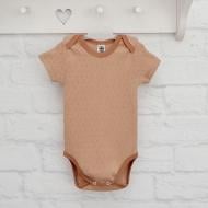 Боди унисекс Blanka р.56-62 коричневый 110736