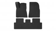Коврики автомобильные EVAtech Tesla Model 3 2017-2020 (TA1592ZD3RBB) универсальные