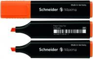 Маркер текстовый Schneider Maxima 1-5 мм S117906 оранжевый