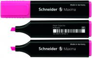 Маркер текстовый Schneider Maxima 1-5 мм S117909 розовый