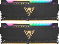 Оперативная память Patriot SODIMM DDR4 16 GB (2x8GB) 3600 MHz (PVSR416G360C0K) Viper Steel RGB Black