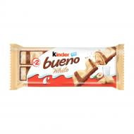 Батончик Kinder Bueno White 39 г