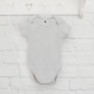 Боди унисекс Blanka р.56-62 серый 110738