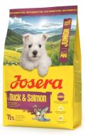 Корм сухой Josera Мини Юниор с уткой и лососем 3 кг