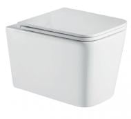 Унитаз подвесной Mixxen Манхеттен Rimless с сиденьем S/C Slim MXLT0610