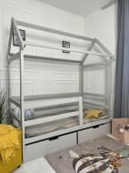 Ліжко дитяче Goydalka TERRY 80x160 см білий