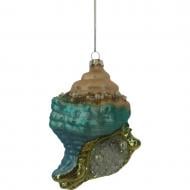 Підвіска WEI DE ARTS скляна мушля 11 см блакитний Підвіска WEI DE ARTS скляна мушля 11 см блакитний