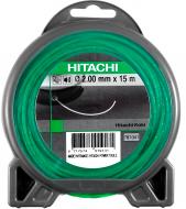 Ліска для тримерів Hitachi кручена 2,0х15 м (781041)