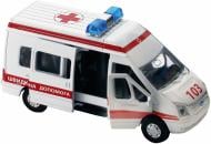 Автомодель Technopark 1:43 Ford Transit реанімація SB-13-02-1