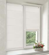 Римская штора Rollotex Шнуровое упрвление ASTI 75x160 см Снежно-белая