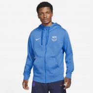 Джемпер Nike FCB M NSW CLUB HOODIE FZ FT CZ7510-427 р. XL синий