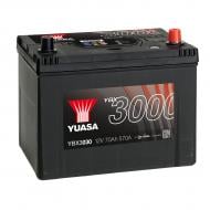 Аккумулятор автомобильный Yuasa SMF Battery 72Ah 630A 12V YBX3030 «+» справа (YBX3030)