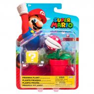 Іграшка Super Mario Ігрова фігурка з артикуляцією SUPER MARIO - Рослина-піранья 10 cm 40825i