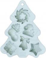 Форма для кексов Smart Kitchen by Flamberg Елка 25.5х21х3 см 51618445