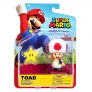 Игрушка Super Mario Игровая фигурка с артикуляцией SUPER MARIO - Тоад 10 cm 40826i