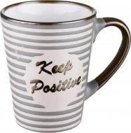 Чашка Keep Positive 300 мл кераміка Bella Vita