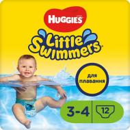 Підгузки-трусики Huggies Little Swimmers 4 7-15 кг 12 шт.