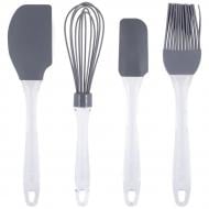 Набор кухонных принадлежностей Kamille KM-7509-GY 4 предмета серый