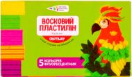 Пластилин восковый флуоресцентный CRAFT&JOY 5 цветов, 60 г Western Industrial Group