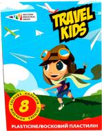 Пластилін восковий TRAVEL KIDS 8 кольорів 96 г Western Industrial Group