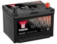 Акумулятор автомобільний Yuasa SMF Battery 50Ah 530A 12V YBX3111 «+» праворуч (YBX3111)