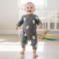 Ромпер-реглан унісекс Blanka Умка р.62-68 сірий 110852