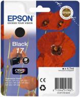 Картридж струменевий EPSON 17 XP103/203/207 Black (C13T17014A10)