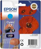 Картридж струменевий EPSON 17 XP103/203/207 cyan (C13T17024A10)