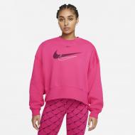 Свитшот Nike W NSW TREND CREW FLC SWOOSH DQ4506-612 р. S бежевый