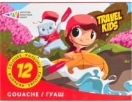 Фарби гуашеві Travel Kids 12 кольорів 240 мл 321037/TK Western Industrial Group