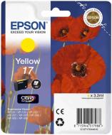 Картридж струменевий EPSON 17 XP103/203/207 yellow (C13T17044A10)