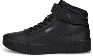 Кроссовки для девочек демисезонные Puma CARINA 2.0 MID JR 38737601 р.39 черные Кроссовки для девочек демисезонные Puma CARINA 2.0 MID JR 38737601 р.39 черные