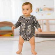 Боді-джемпер унісекс Blanka Ведмедик р.56-62 сірий 110873