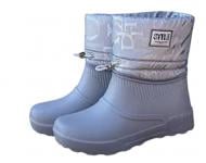 Сапоги женские утепленные с металл.затяжкой ЭВА р.37-38-39-40-41 Е547 голубой