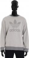 Свитшот Adidas Noize Crew Sweatshirt AY9278 р. M серый