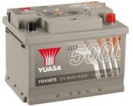 Аккумулятор автомобильный Yuasa Silver High Performance Battery 60Ah 620A 12V YBX5075 «+» справа (YBX5075)