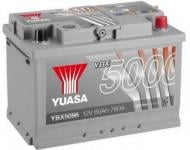 Аккумулятор автомобильный Yuasa Silver High Performance Battery 80Ah 740A 12V YBX5096 «+» справа (YBX5096)