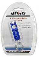 Фонарик Arcas LED-SA брелок 3хCR1220 BP1