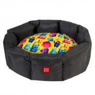 Лежанка Waudog рисунок "Мохнатые монстры" S