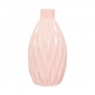 Ваза керамическая Финик 33 см 33 см розовая