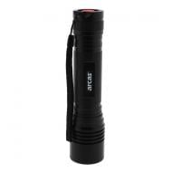 Фонарик Arcas 18W LED Flashlight with zoom 6*АА Box черный