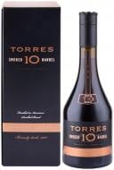 Бренді Torres Smoked Barrel 10 років витримки 38% 0,7 л