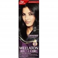 Краска для волос Wella Wellaton №2/0 черный 110 мл